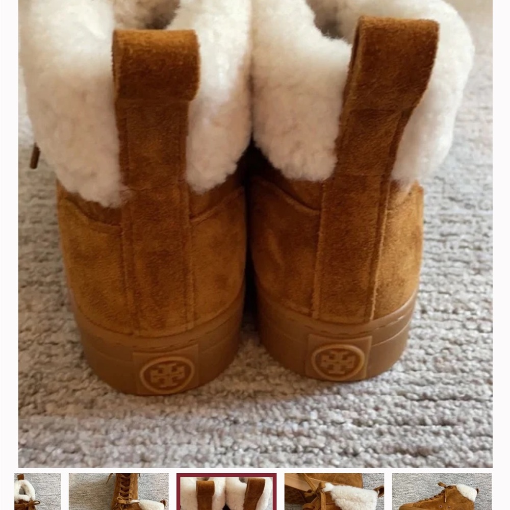 Tory Burch High Top Sneaker - Picture 2 of 5